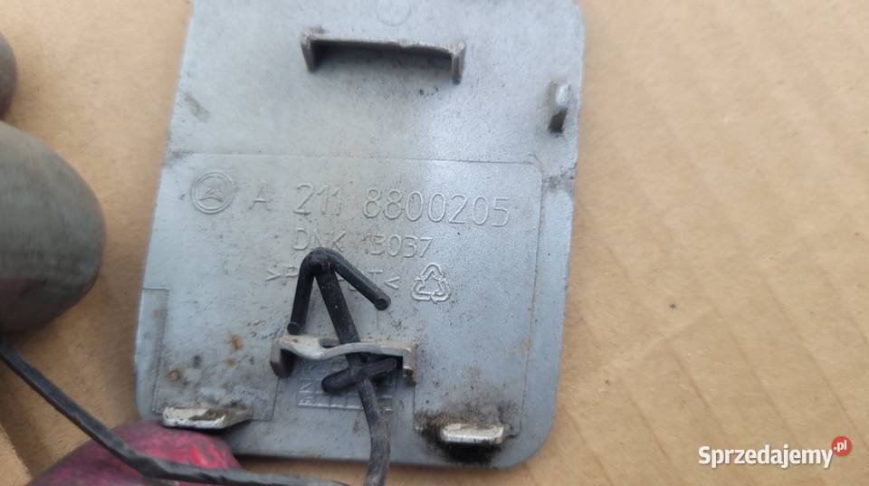 MERCEDES E KLASA W211 SEDAN ZASLEPKA ZDERZAKA Ruda Śląska