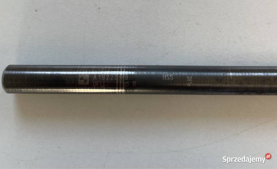 Wiertło WALTER A1922S8 fi 8 łódzkie Czarnożyły