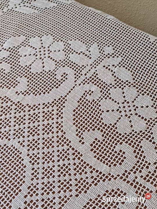 Obrus szydełkowy rękodzieło
