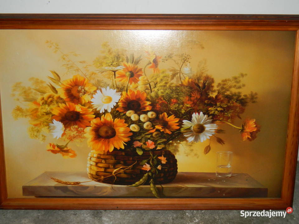 SPRZEDAM 2 OBRAZY NA ŚCIANĘ 150 1 Biała