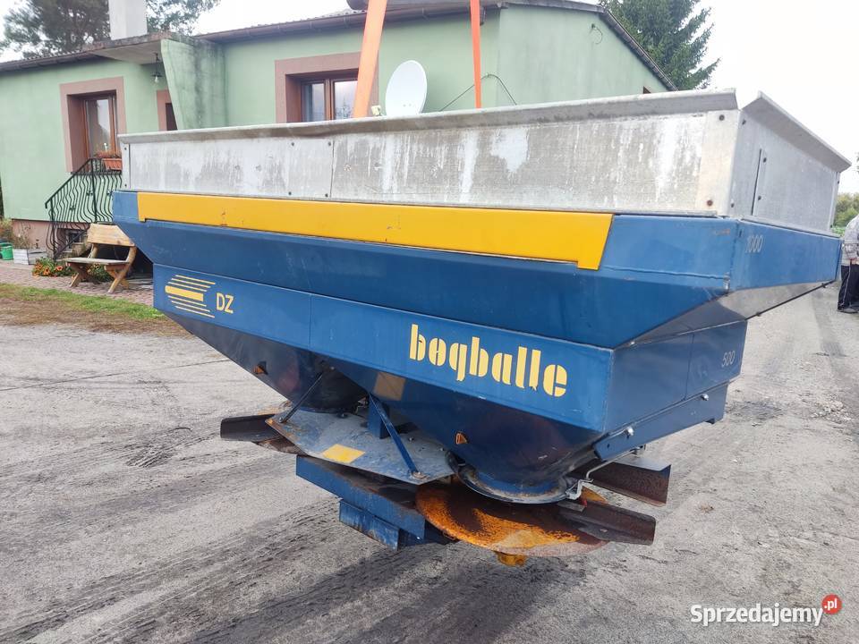 rozsiewacz nawozu kuhn bogballe w oryginale lubelskie Chełm