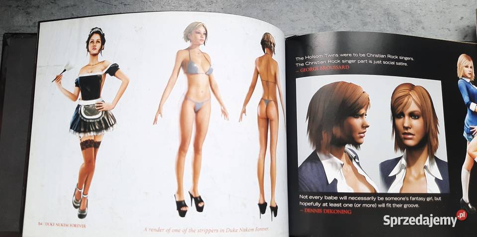 Duke Nukem Forever Art book unikat zachodniopomorskie sprzedam