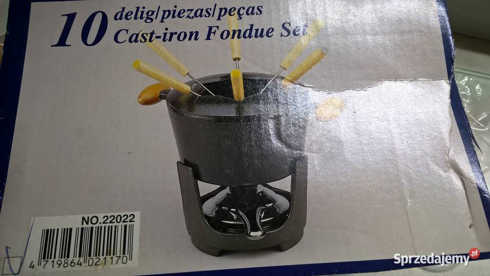 Zestaw do fondue Akcesoria kuchenne Poznań sprzedam