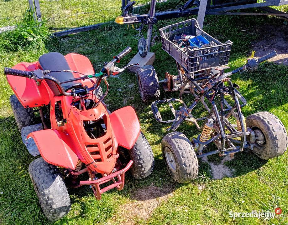 Atv 110 sprawny druga rama i zapasowe części