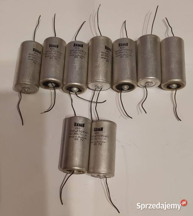 Kondensator elektrolityczny 500uF50V mazowieckie