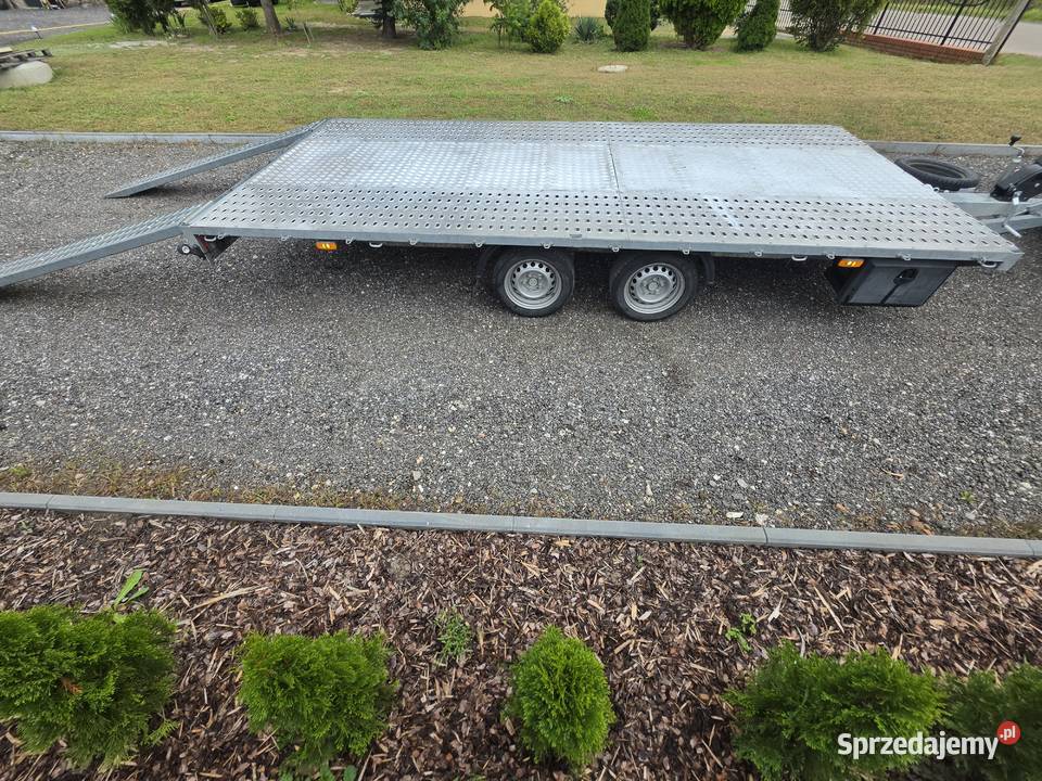 Przyczepa besttrailers 2700dmc laweta faktura Grębków
