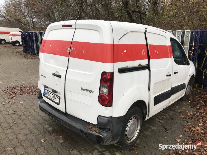 CITROEN BERLINGO 2011 1560 ccm 75 uszkodzony Warszawa sprzedam