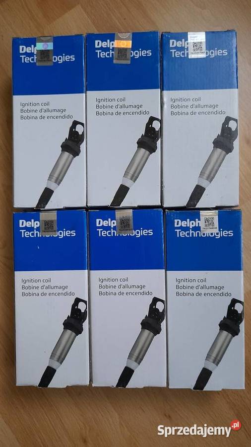 Cewki zaplonowe delphi Gn1057212B1 osobowe Łódź sprzedam