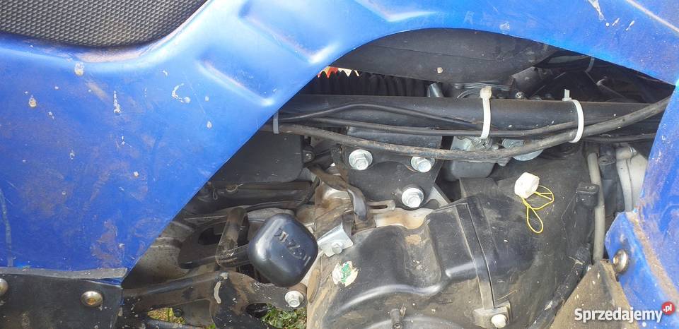 Quad 250 wyciągarka hak nieuszkodzony Wałcz