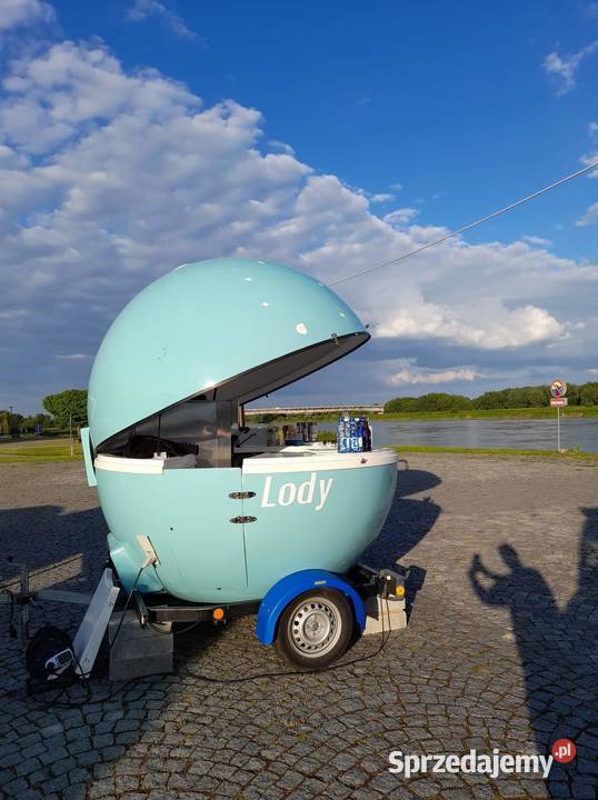 Przyczepa gastronomiczna Lodziarnia Kula Sandomierz