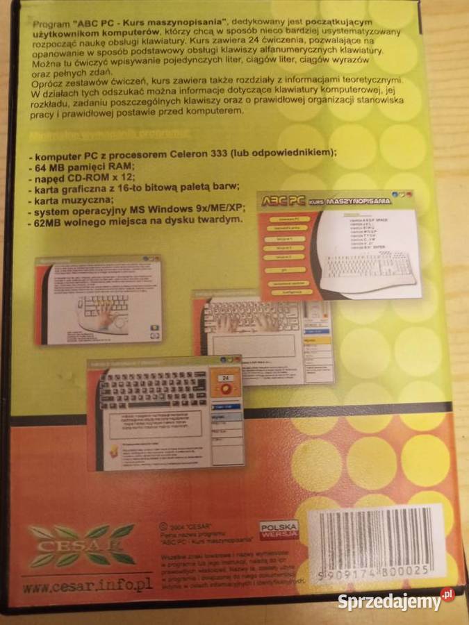 Kurs maszynopisania na PC lektor