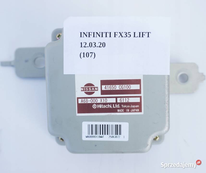 MODUŁ MOMENTU OBROTOWEGO INFINITI FX35 FX45 Nowy Tomyśl