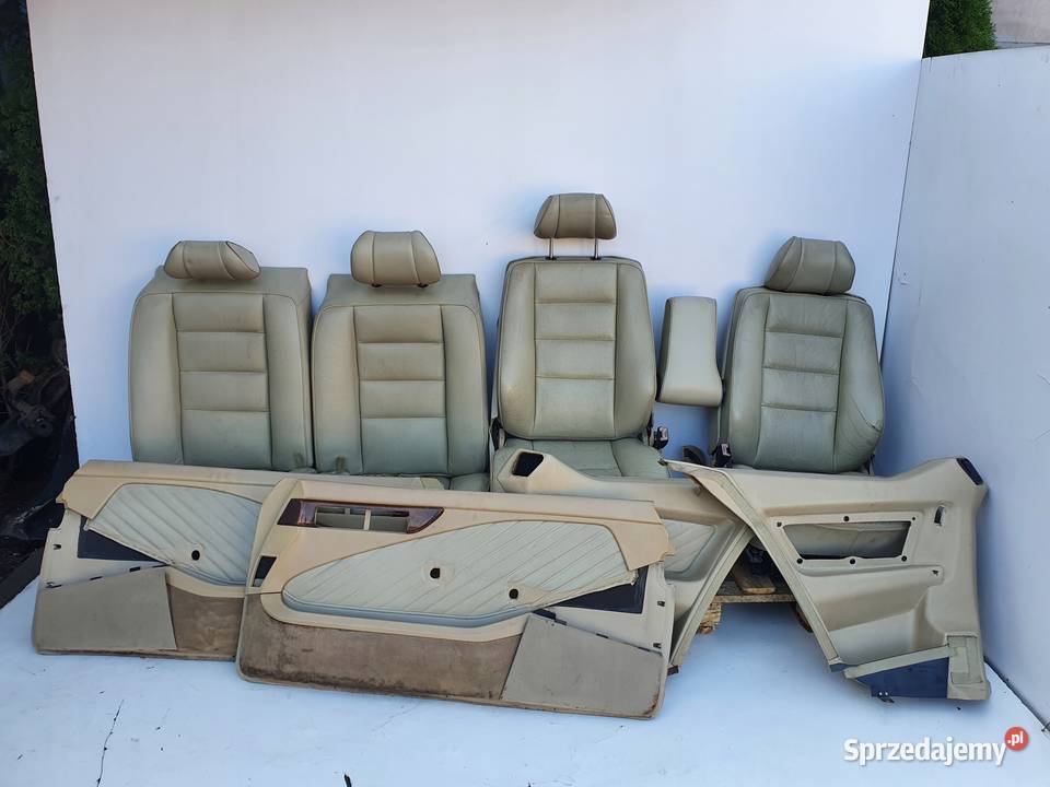 Mercedes W126 Coupe SEC FOTELE KOMPLET FOTELI Janów