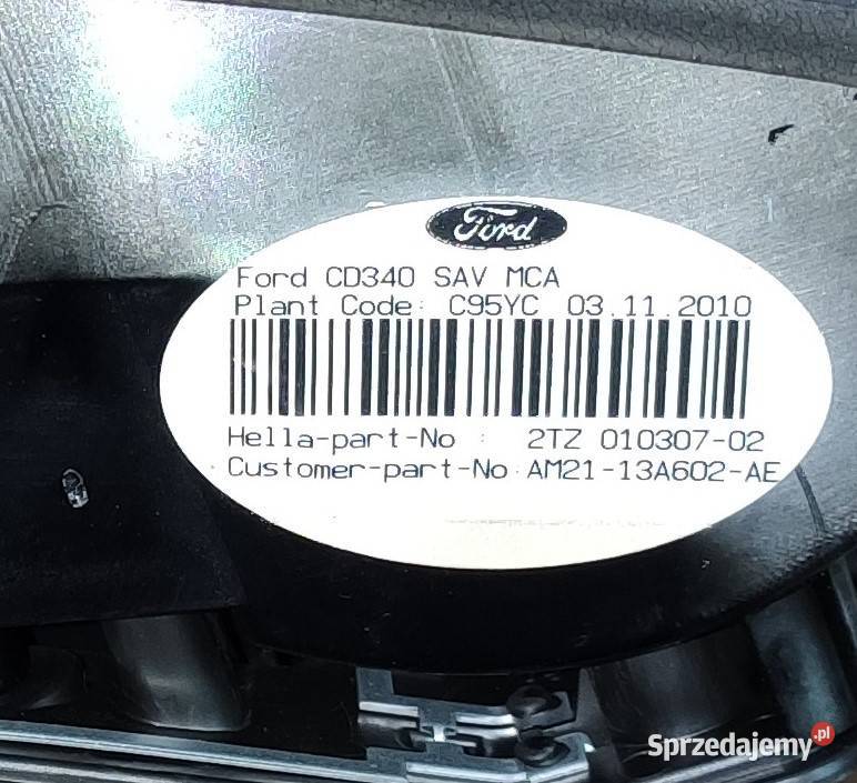 FORD S LIFT LAMPA tył prawa led w klapę dolnośląskie Nowogrodziec