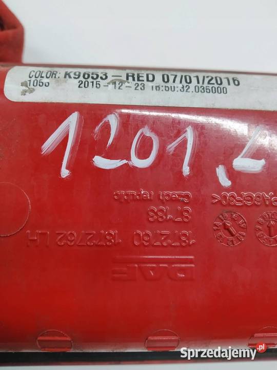 KLAMKA ZEWNĘTRZNA LEWA PRZÓD 1872760 DAF XF