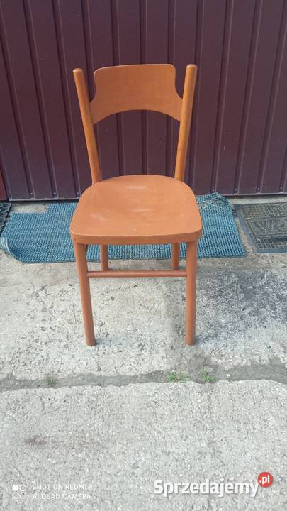 Krzesło vintage PRL UNIKAT lata 70 FAMEG Meble Busko-Zdrój