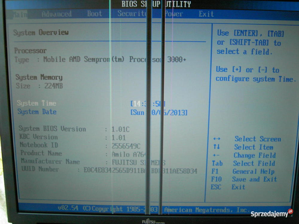fujitsu simens amilo a7640w kujawsko-pomorskie