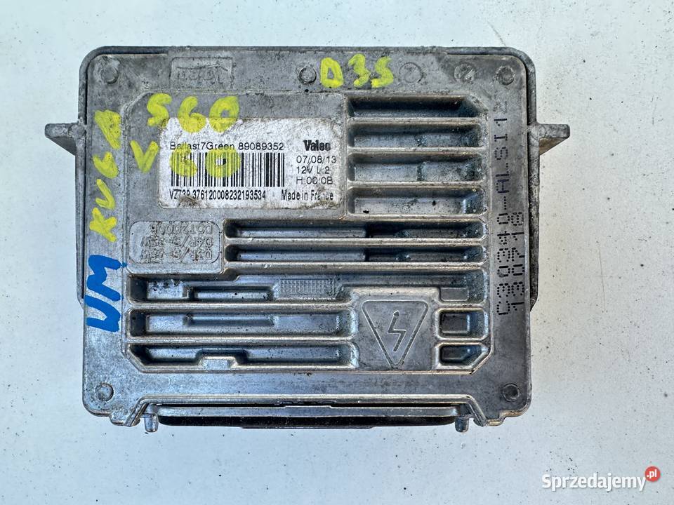 PRZETWORNICA MODUŁ STEROWNIK BIXENON Volvo S60 Przetwornice Międzychód