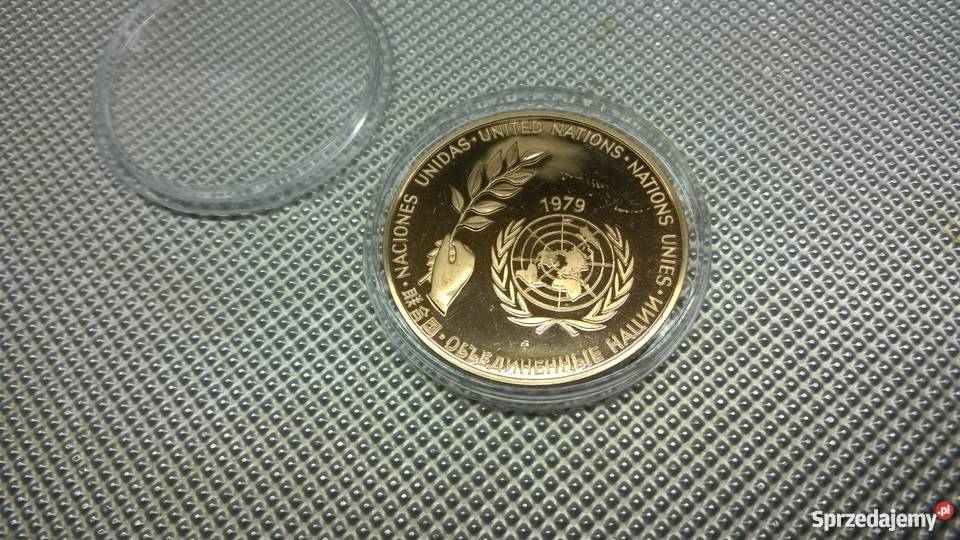 Medal Pokoju Narodów Zjednoczonych 1979 Warszawa