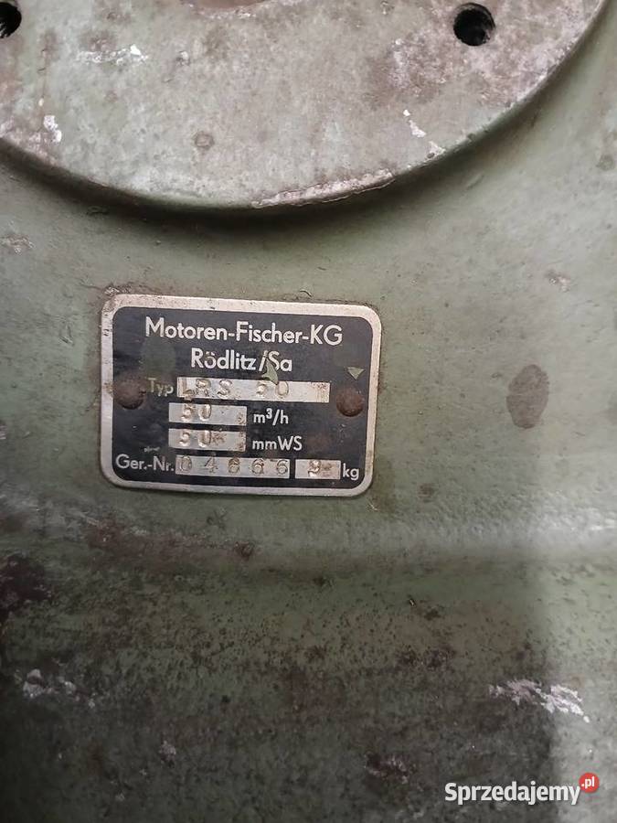 Dmuchawa wentylator Rawicz sprzedam