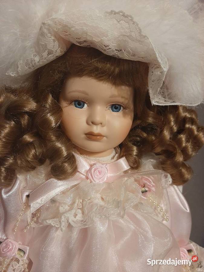 Piękna porcelanowa kolekcjonerska lalka Leonardo kujawsko-pomorskie sprzedam