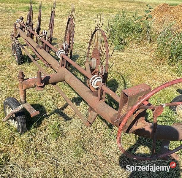 Przetrząsarko zgrabiarka 5gwiazdowa nieuszkodzony Wolanów