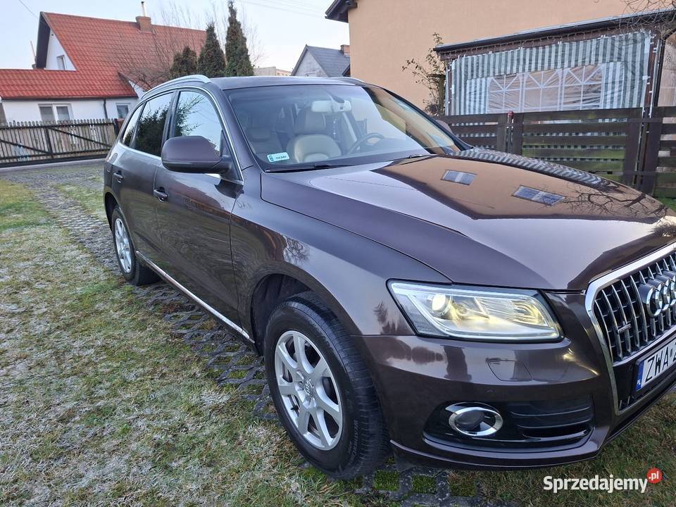 Niezawodne rodzinne Audi Q5 z 2013r odtwarzacz DVD Wałcz