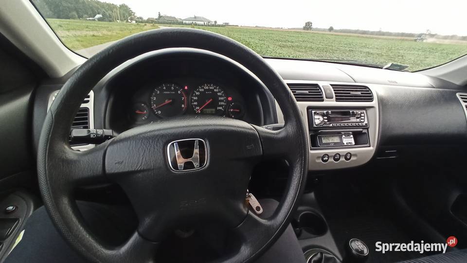 HONDA CIVIC VII SEDAN 14 90 2001 ZADBANA lakier metallic Łuków
