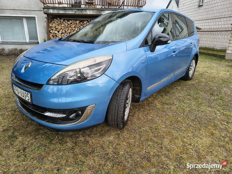 Renault Grand Scenic 14TCE Bose Edition LPG podgrzewane fotele mazowieckie Olszewo-Borki sprzedam