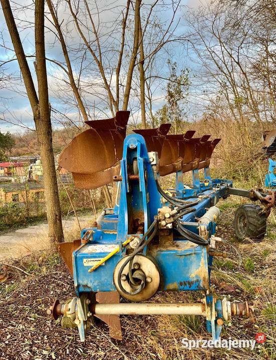 Pług OVERUM 5skibowy obracalny wielkopolskie Ujście sprzedam