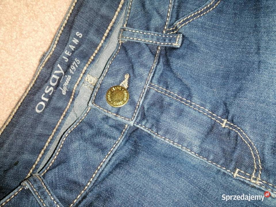 Nowe Granatowe Dżinsowe Spodenki jeansowe Szorty niebieski Leszno sprzedam