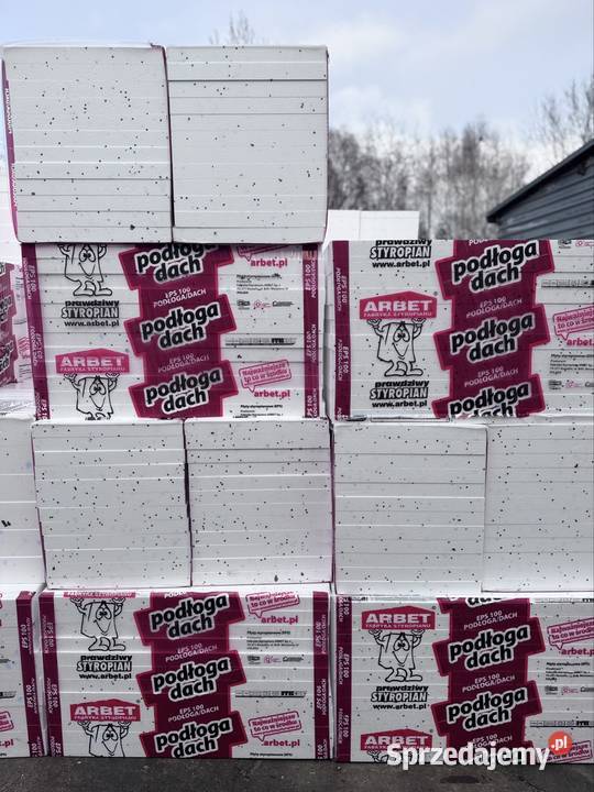 styropian dach podłoga EPS100 Arbet 220 m3