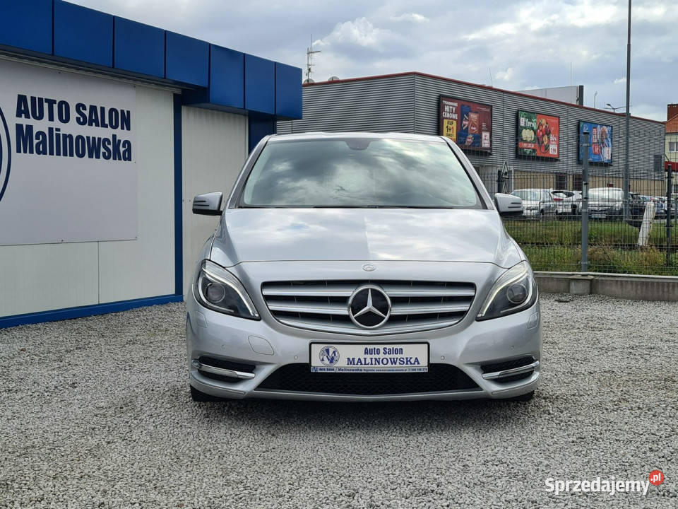 Mercedes B 180 Salon Serwisowany Xenon Led 2xPDC manualna Mercedes-Benz Wągrowiec