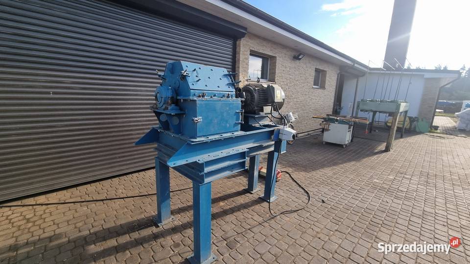 Młyn bijakowy 30kW do zrębki Karsin