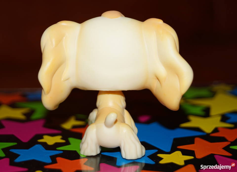 LPS Spaniel UNIKAT 347 Littlest Pet Shop zielone Czerwionka-Leszczyny
