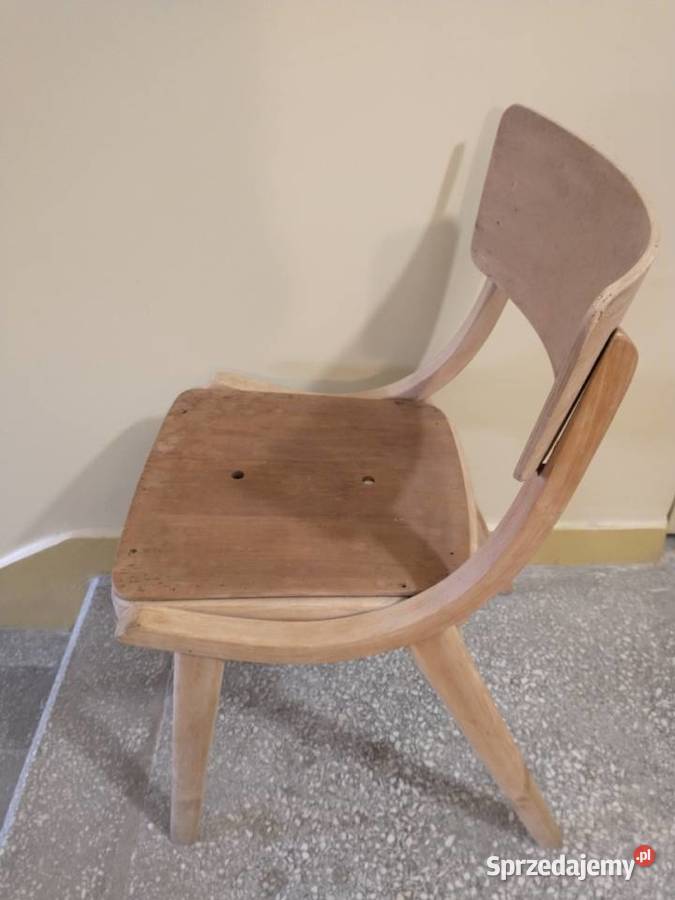 Krzesło z PRLu skoczek Łódź