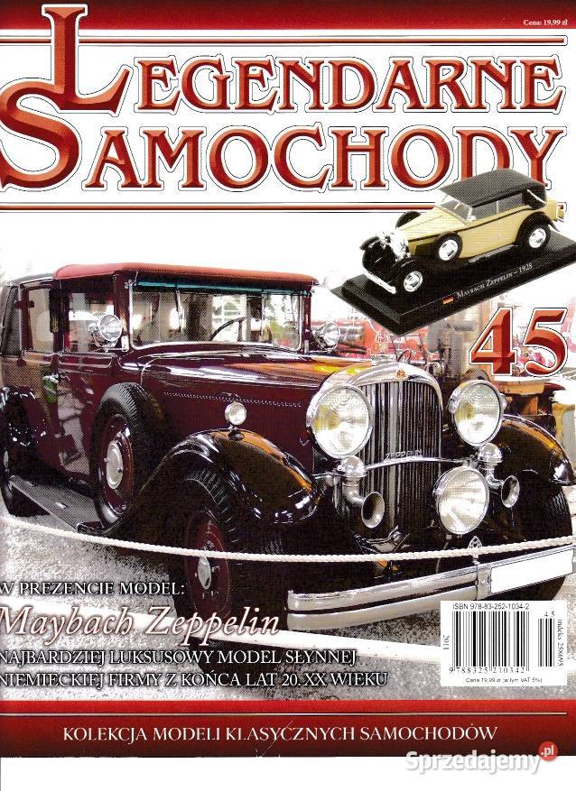 LEGENDARNE SAMOCHODY Pełna kolekcja 61 modeli mazowieckie Wołomin