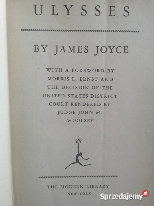 Ulisses James Joyce Borówiec