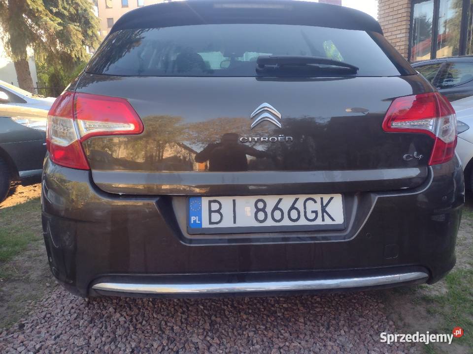 Citroen C4 16 Benzyna 2014 Salon Polska Białystok