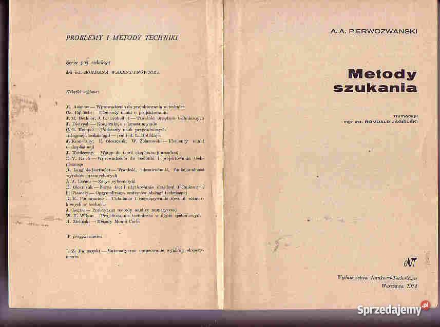 3978 METODY SZUKANIA AA PIERWOZWANSKI Czyrna