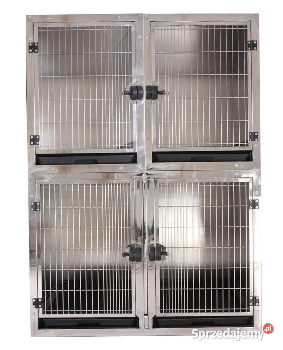 Zestaw klatek weterynaryjny zwierząt stal Częstochowa