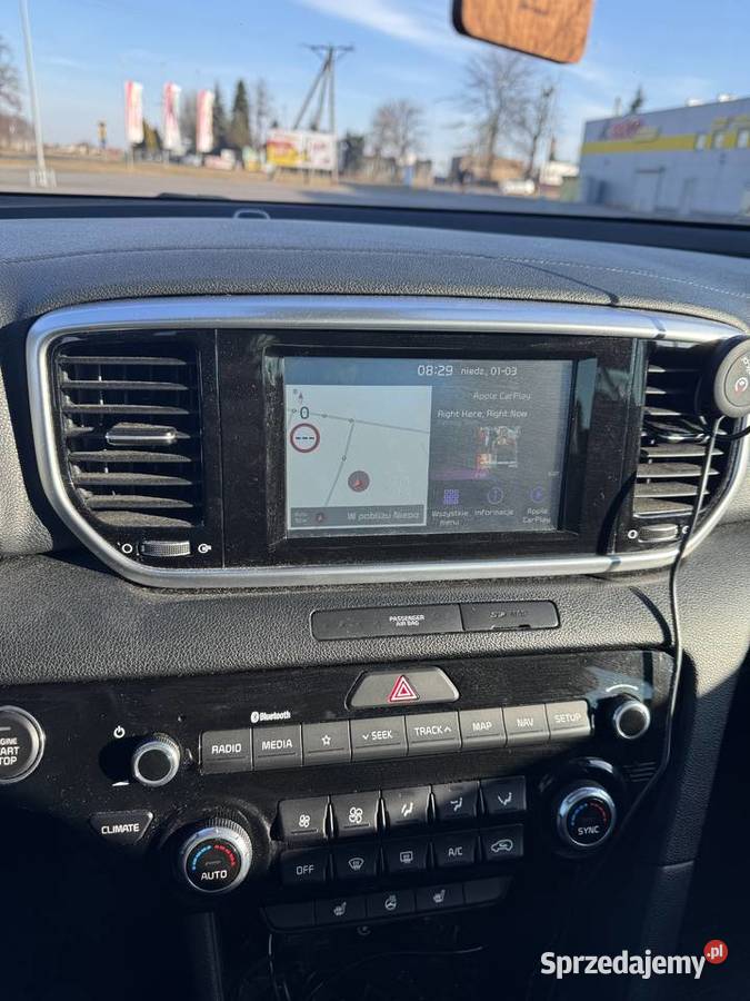Kia Sportage 4 Biała Perła AWD Automat 90000km Pleszew