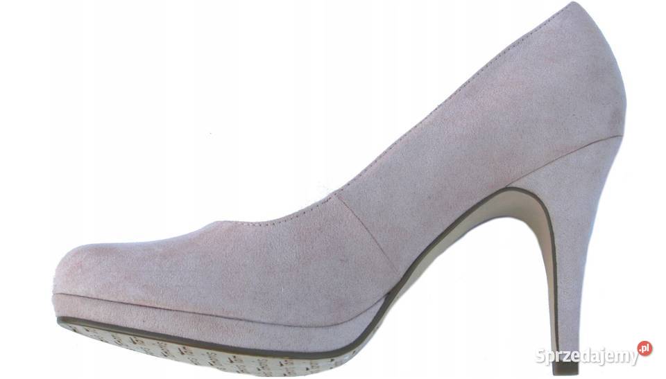 40 Tamaris czółenka obcas 10 255 Rose skóra ekologiczna Damskie Szczerbice