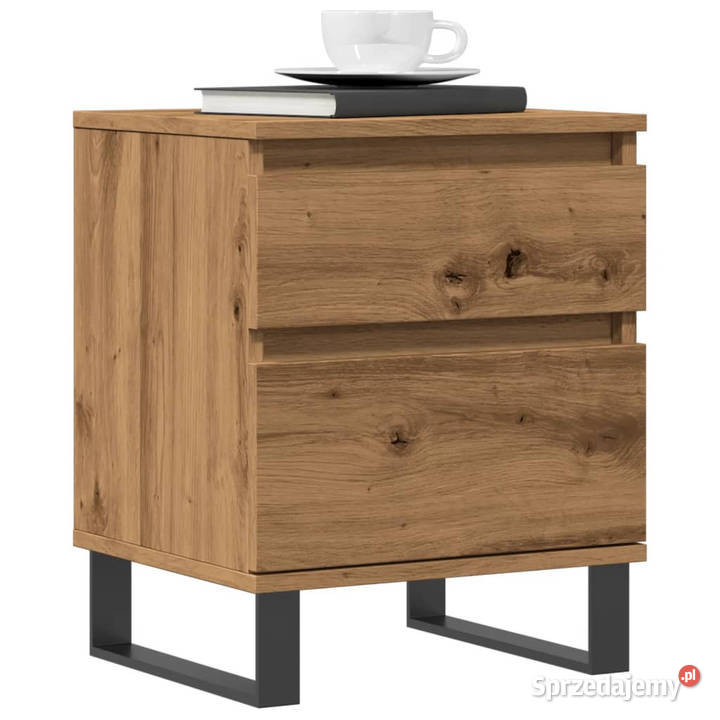 Szafka nocna dąb artisan 40x35x50 materiał Warszawa