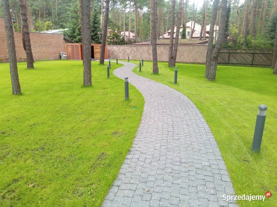 Kostka Granitowa Ciętołupana Rzędowa CZARNA Materiały budowlane Kraków