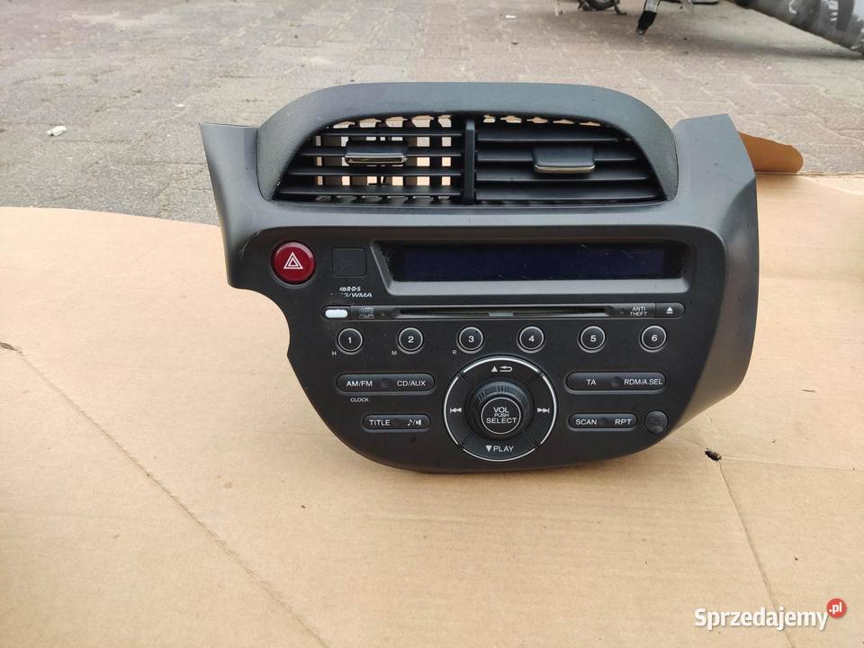 RADIO CD KRATKI NAWIEWU HONDA JAZZ III LIFT