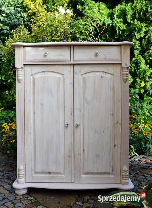 Komoda bieliźniarka szafa stylowa drewniana 131cm Kalisz