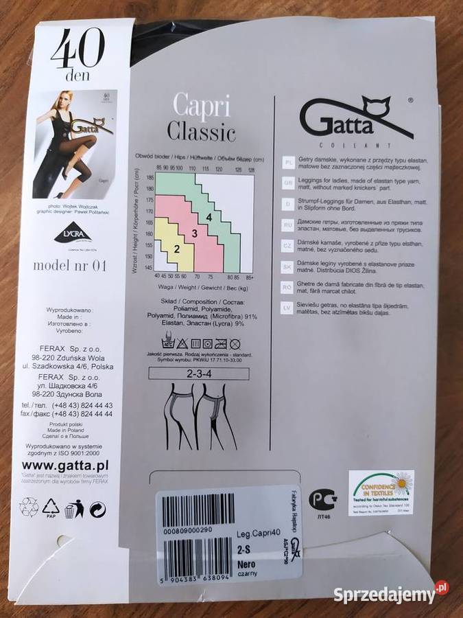Legginsy Gatta WYPRZEDAŻ Katowice