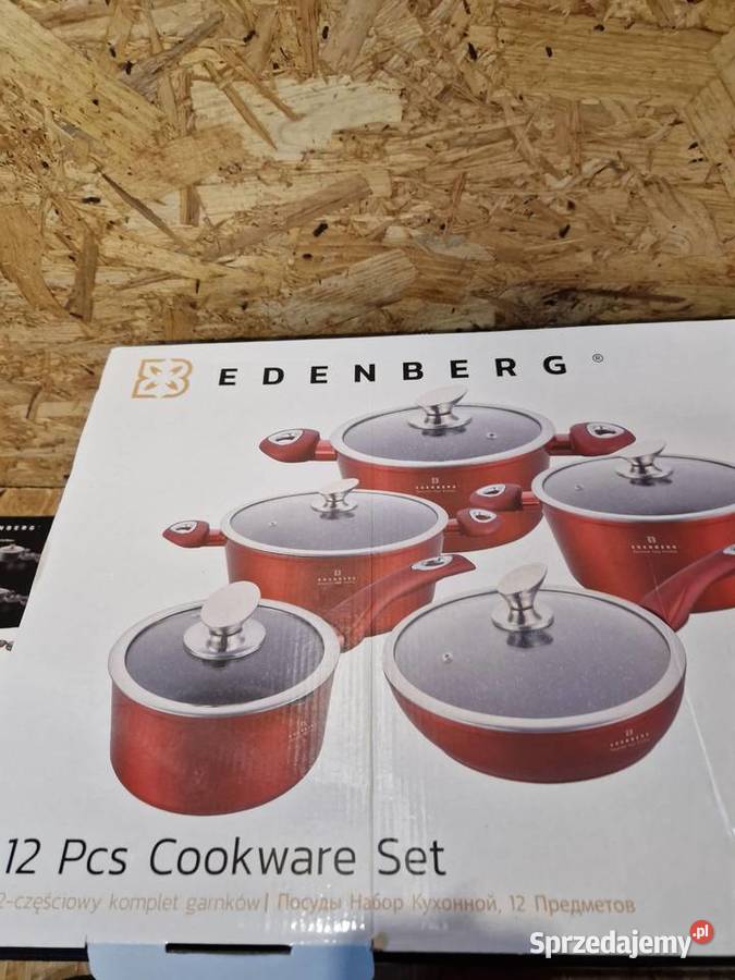 Garnki Edenberg EB 5614 Indukcja zestaw garnków