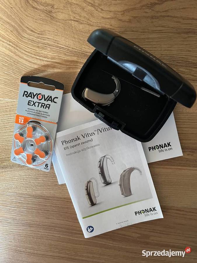 Aparat słuchowy Phonak Vitus btep używany Koszarawa